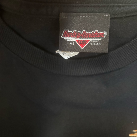 Harley-Davidson Las Vegas Cafe Eagle Graphic T-Shirt | Ride Hard Ride Easy XL - Picture 2 of 8